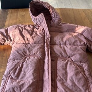 Madewell Puffy Coat- Rose- Size M